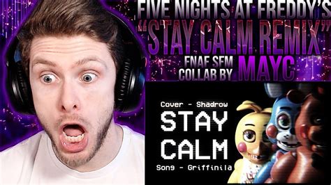 Vapor Reacts 1024 Fnaf Sfm Fnaf Song Remix Collab Stay Calm By