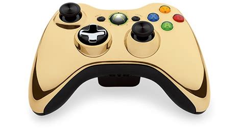 Microsoft Preps Standalone Gold Xbox 360 Controller Brings New Glitz