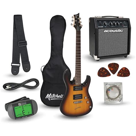 Beginner Electric Guitar Packages Kits Bundles