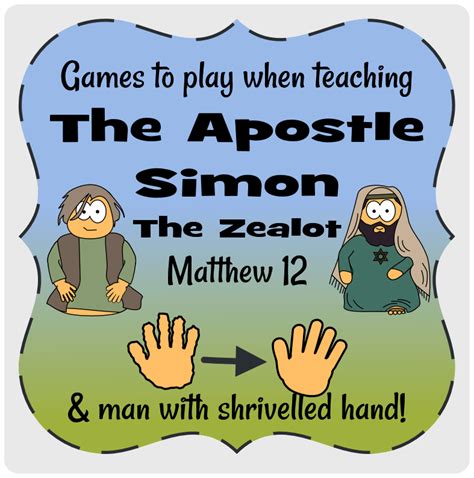 Simon The Zealot Matthew 12 Sunday School Crafts For Kids Sunday