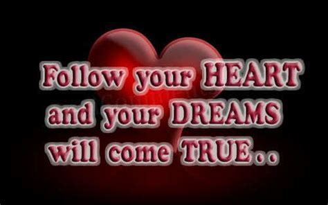 Always Follow Your Heart Quotes Quotesgram