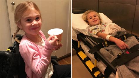 5 Year Old Girl Paralyzed After Performing Backbend On Living Room Floor Its Just Devastating
