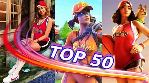 Top 50 Fortnite Cosplay Girls Skins In Real Life Youtube