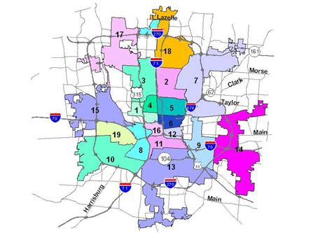 City Of Columbus Zoning Map Maping Resources