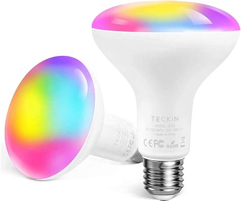 Teckin Smart Led Bulb E27 Wifi Smart Light Bulbs Compatible With Phone
