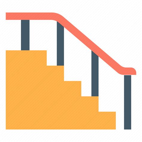 Ladder Stair Staircase Stairs Stairway Step Up Icon Download On
