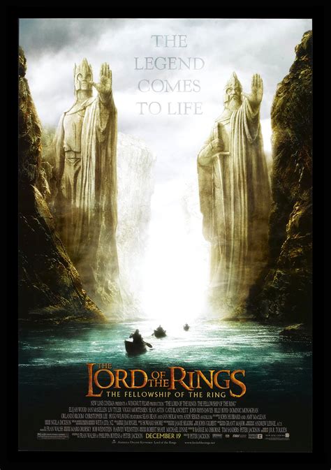 The Lord Of The Rings Poster Lord Rings Ring Fellowship Movies Poster