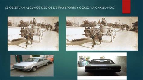 Medios De Transporte De Antes Y De Ahora