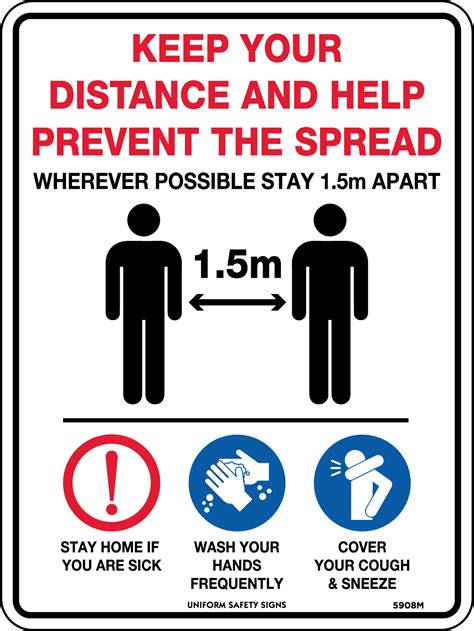 Keep Your Distance and Help Prevent the Spread (Social Distancing 