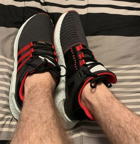 Pghsneakerboi Showing Off His Hairy Legs And Sneakers Male Feet Blog