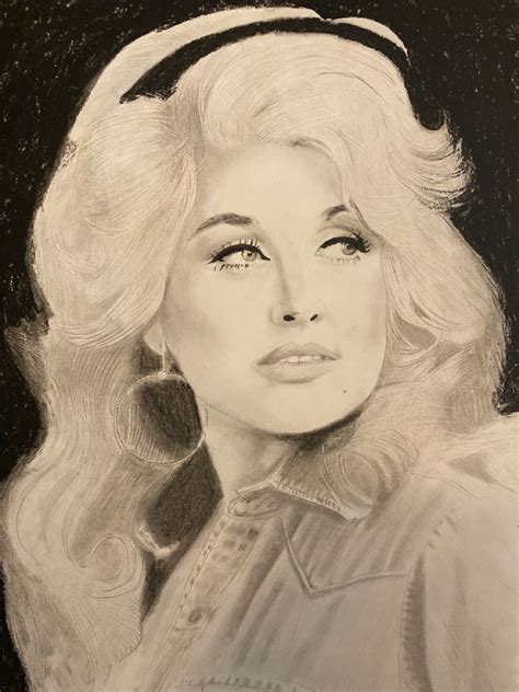 dolly parton drawing in 2022 portrait drawing portrait drawings