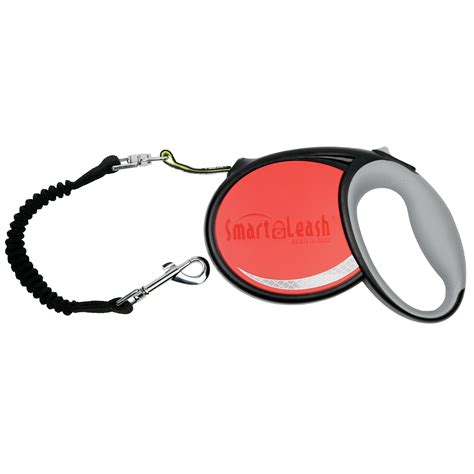 Pet Product Innovations Red Auto-Lock Retractable Smart Dog Leash