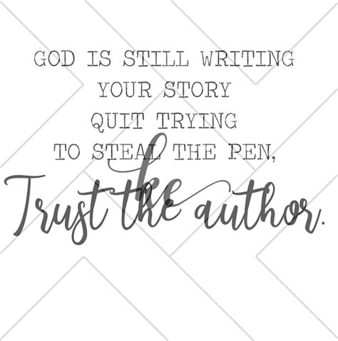 God Is Still Writing You Story Svg Etsy