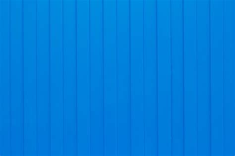 Premium Photo Blue Metal Corrugated Sheet