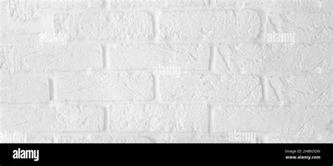 White Brick Wall Stock Photo Alamy