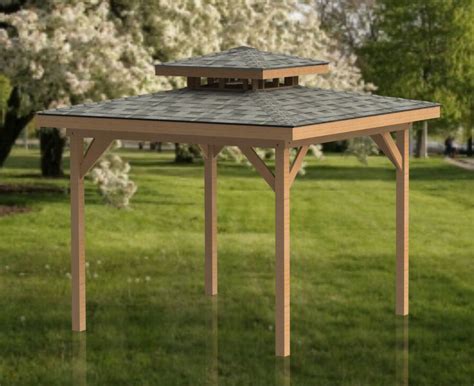 If you want a garden gazebo with a hip roof to match your house design check out my free instructions. 12' x 12' Double Hip Roof Gazebo Building Plans - Perfect ...