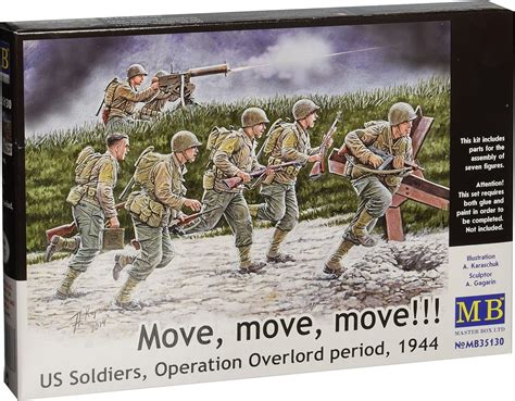 Master Box Mb Move Move Move U S Soldaten Figuren