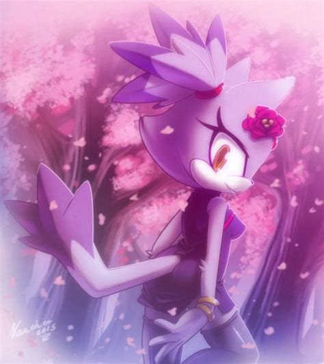 Cherry Blossom Girl By Nancher Pretty Sonic Fan Art Cherry Blossom