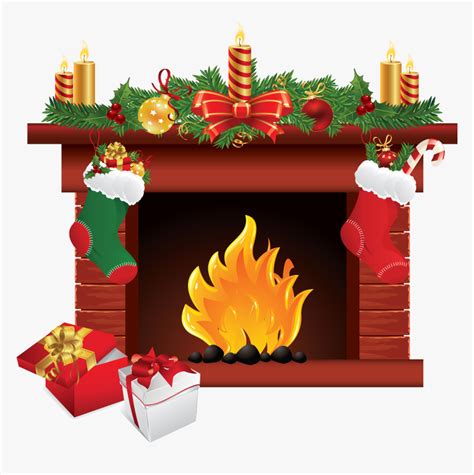 Christmas Fireplace Scene Clipart 10 Free Cliparts Download Images On