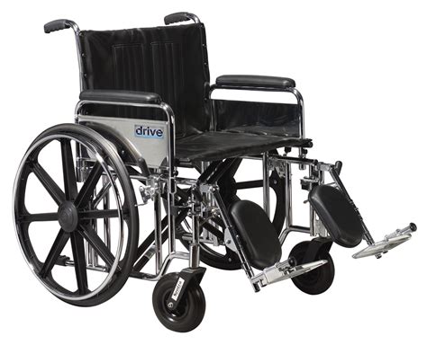 Drive Sentra Hd Wheelchair 20 Seat Detachable Full Armselr Good
