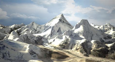 Mount Everest 3d Model