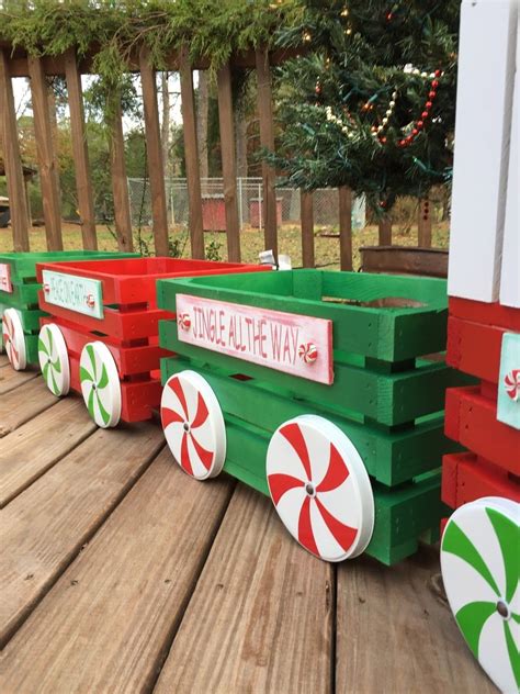 Outdoor Christmas Train Decoration Ideas On Foter
