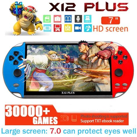X12 Plus 7 Inch 16gb High Definition Large Screen Retro Handheld Game