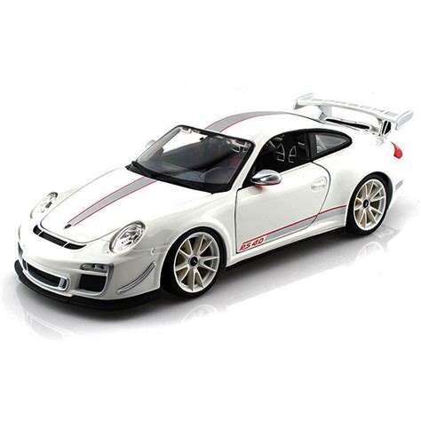 Porsche 911 Gt3 Rs 40 White Bburago 11036 118 Scale Diecast