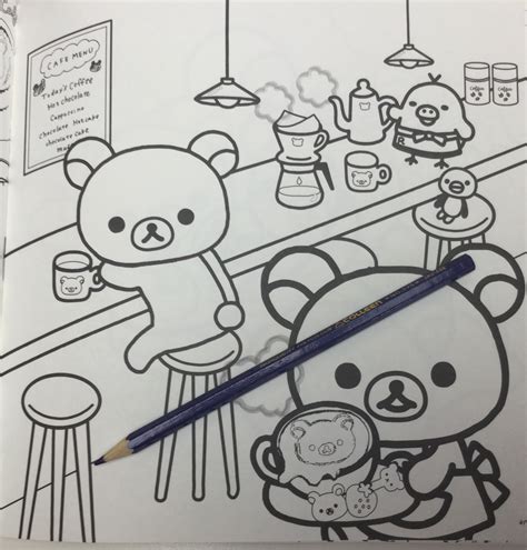 20 Rilakkuma Bear Coloring Pages Printable Coloring Pages