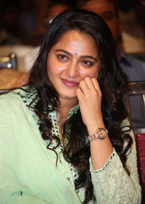 Glamorous South Indian Queen Anushka Shetty At Film Audio Launch In