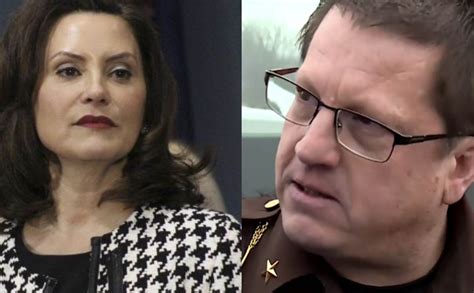 Report Michigan Sheriff Delivers Whitmer Another Blow I Wont Enforce