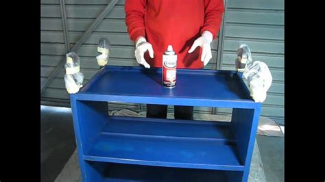 Then, allow it to dry for at least 10 minutes. Spray Painting Metal Furniture - YouTube
