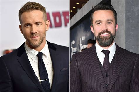 rob mcelhenney and ryan reynolds look alike