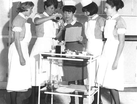 Nurses Nurse Training 1960s Nurses Uniforms And Ladies Workwear Flickr