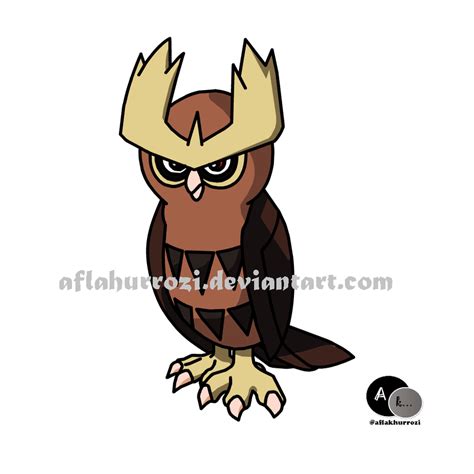 Pokemon Noctowl By Aflakhurrozi On Deviantart