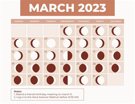 March 2023 Lunar Calendar Get Calender 2023 Update