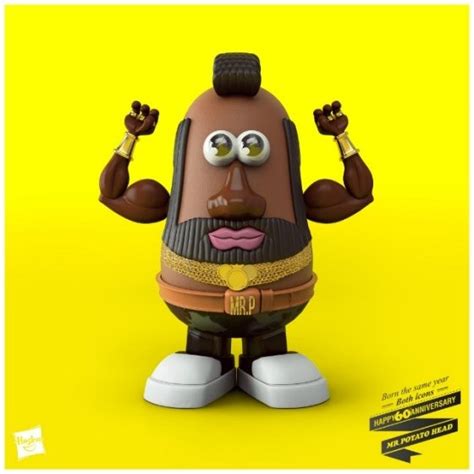 Mr Potato Head Turns 60 Dresses Up Like Other Famous Sexagenarians