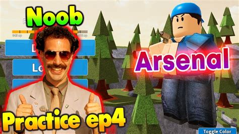 Roblox Arsenal Noob Practise Ep4 Come Join Youtube