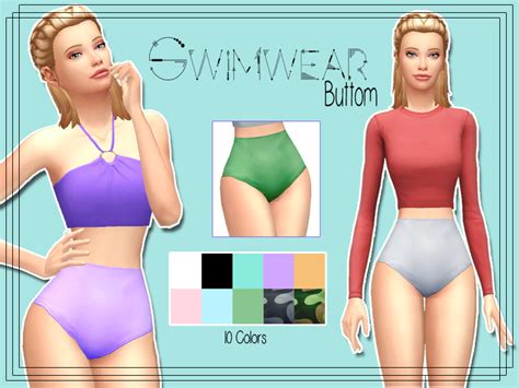 Swimwear Buttom 1 Sims 4 Updates ♦ Sims 4 Finds
