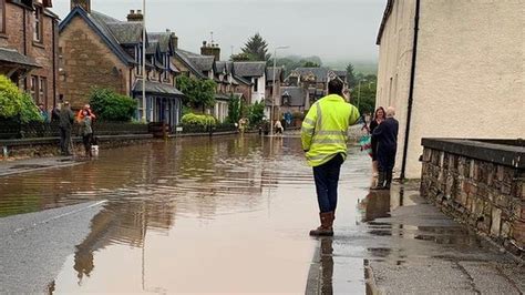 Days Long Warning Of Heavy Rain For Scotland Bbc News