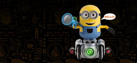 Minion Mip Turbo Dave Balancing Robot Toy By Wowwee