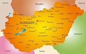 Map of Hungary cities: major cities and capital of Hungary