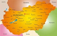 Map of Hungary cities: major cities and capital of Hungary