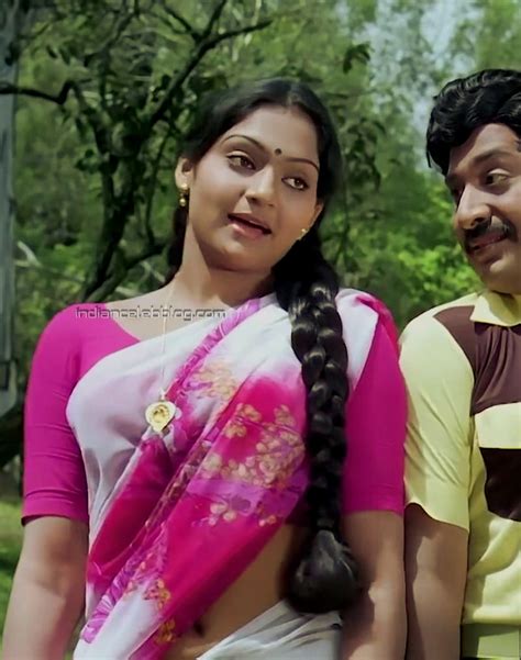Madhavi Actress Mande Gundelu Telugu Movie Hot Saree Photos Hd Caps