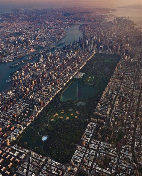 Aerial View Of Central Park In New York City Take Me There New York