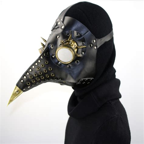 Steampunk Bird Mask Plague Mask Steampunk Plague Doctor Mask Pu Leather