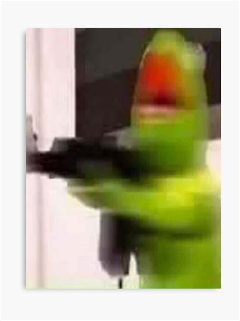 Kermit Frog With Gun Meme