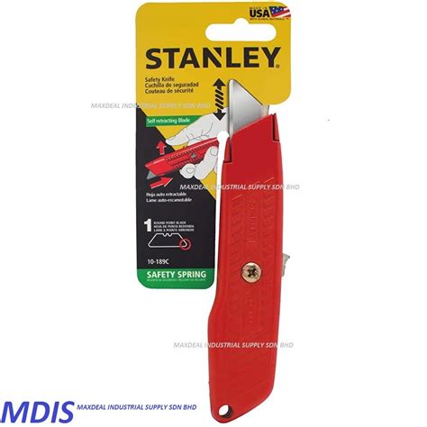 Original Stanley 10 189c Interlock Self Retracting Utility Knife Auto