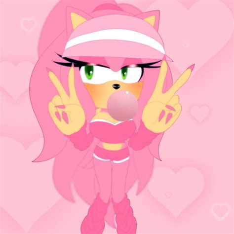 Amy Rose By Laurypinky972 On Deviantart