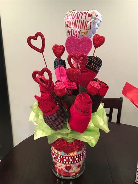 Boxer Bouquet | Diy valentines day gifts for him